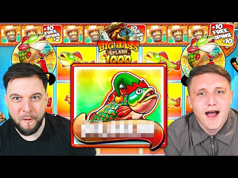 Spill Big Bass Splash 1000 på nett - Få opplevelsen av å spille med opp til 1000 kr i vinningspotensial!