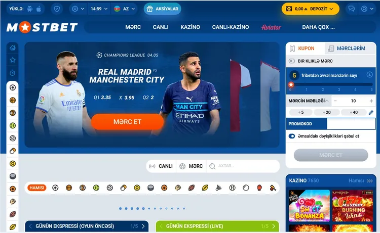 mostbet azerbaycan
